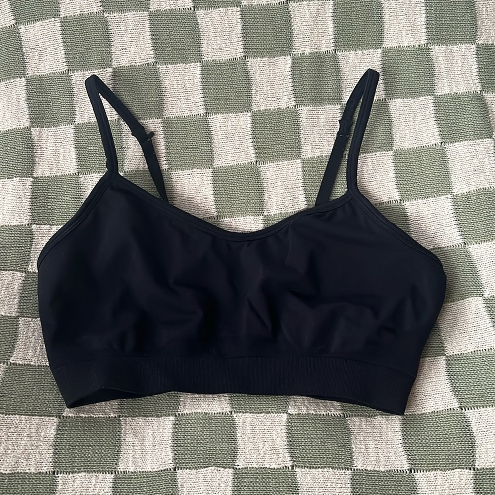 Black Athleta bralette (missing pads)